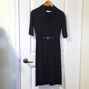 Calvin Klein Black Knit Dress